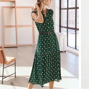 NWT Ann Taylor floral dress with ruffles